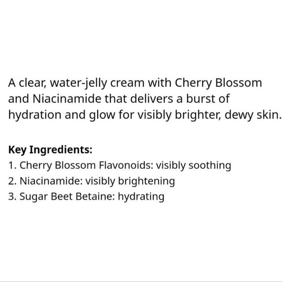 Innis Dewy Glow jelly cream with cherry blossom - Picture 5 of 10
